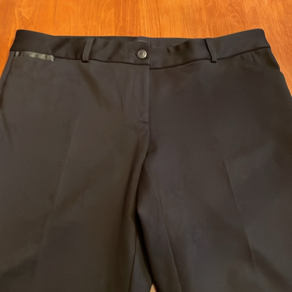 ALFANI BLACK DRESS TROUSERS SIZE 14 - Picture 4 of 4